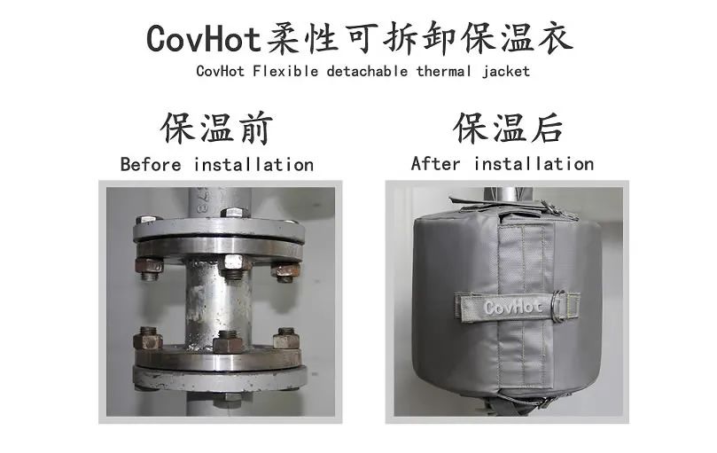 COVHOT?柔性可拆卸式<a href=http://www.e-ja.cn/e/tags/?tagname=%E4%BF%9D%E6%B8%A9%E8%A1%A3 target=_blank class=infotextkey>保溫衣</a>,蒸汽系統(tǒng)節(jié)能,節(jié)能保溫